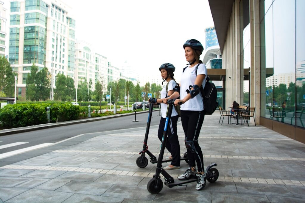 Photo Electric scooter