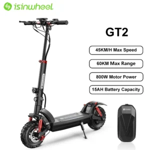 isinwheel GT2 800W 48V 15Ah 45km/h 60km 11" elektriline tõukeratas