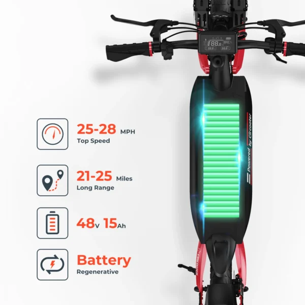 Isinwheel R3 800W 48V 15Ah 45KM/H 35km 10" elektriline tõukeratas - Image 2