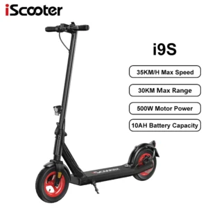 iScooter i9S 500W 36V 10Ah 35km/h 30km 10" elektriline tõukeratas