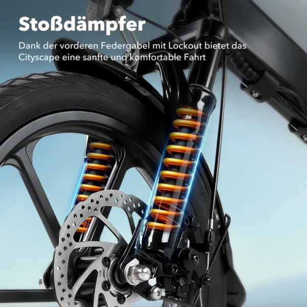 isinwheel U3, mudel U3, 250W, 36V, 7.8Ah, 30km/h, >60km, 16" elektriline jalgratas - Image 6