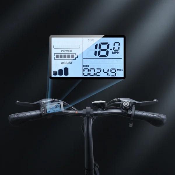 isinwheel U1 250W 36V 7.8Ah 32km/h 35-45km 14" elektriline jalgratas - Image 2