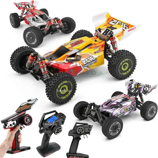 WLtoys 144001 144010 V8 Pro 1/14 4WD RC drift auto 4x4 kõrge kiirus maastikuveoke