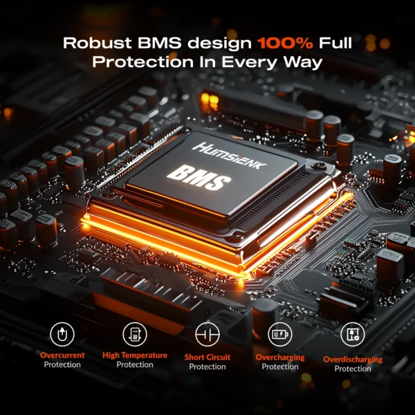Humsienk 12V 100Ah 100A BMS 1000W 12V 100Ah  0 km/h 0km 0" LiFePO4 aku - Image 3