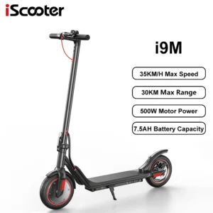 iScooter i9M 500W 36V 7.5Ah 35km/h 30km 10" elektriline tõukeratas