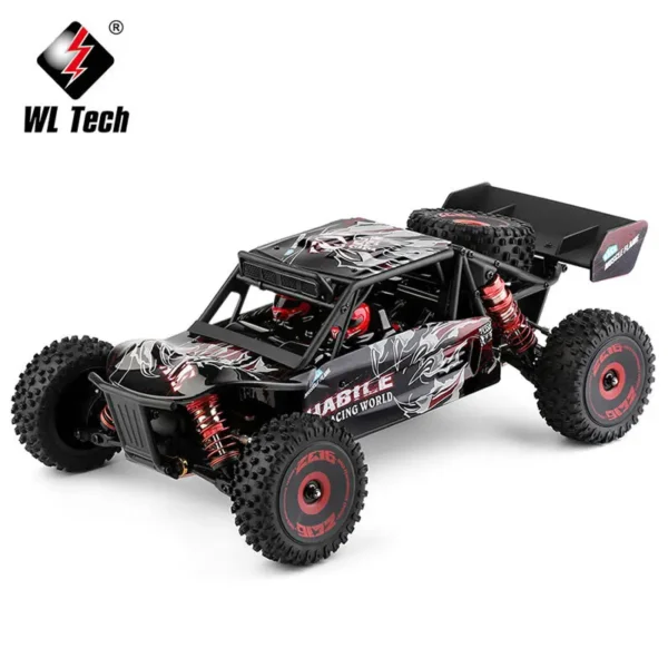 WLtoys 124016 V8 V2 1:12 4WD RC kõrge kiirus, brushless, maastikuauto - Image 2