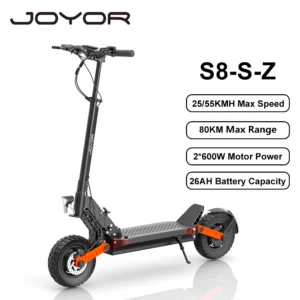 JOYOR S8-S-Z 1200W 48V 26Ah 55Km/h 60-80km 10" elektriline tõukeratas