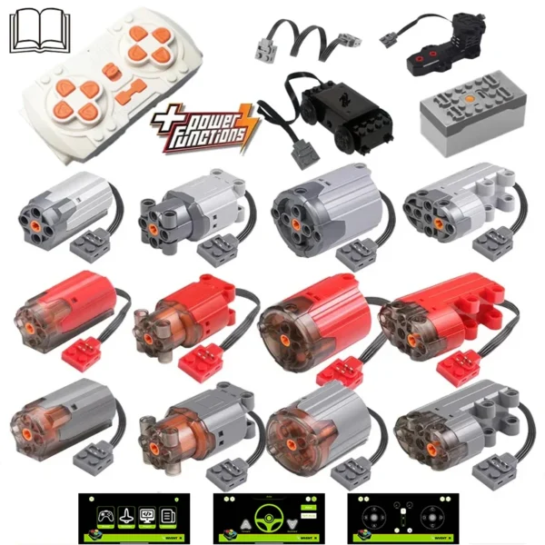 high-tech 2.4g bt app moodul rc diy ehitusplokid mocs pf power function xl-m-servo mootor - Image 2