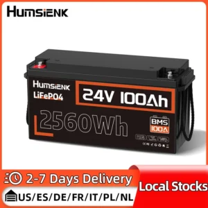 Humsienk 24V 2560Wh 100Ah 44lbs elektriline maastikuratas