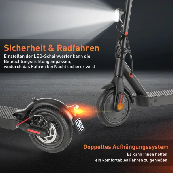 isinwheel e9 pro, E9Pro, 350W, 36V, 7.5Ah, 20km/h, 30km, 8.5" elektriline tõukeratas - Image 5