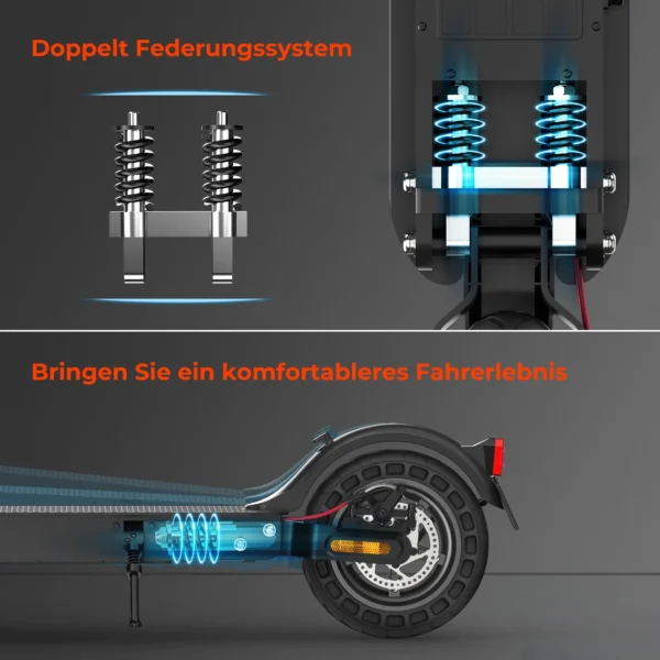 isinwheel E9TMax, E9TMax, 500W, 36V, 10Ah, 20km/h, 40km, 10" elektriline tõukeratas - Image 6