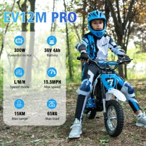 Evercross EV12M PRO 300W 36V 4Ah  10-30km 12" elektriline mootorratas