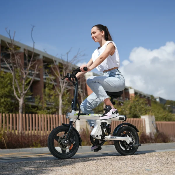 isinwheel U1 250W 36V 7.8Ah 32km/h 35-45km 14" elektriline jalgratas - Image 4