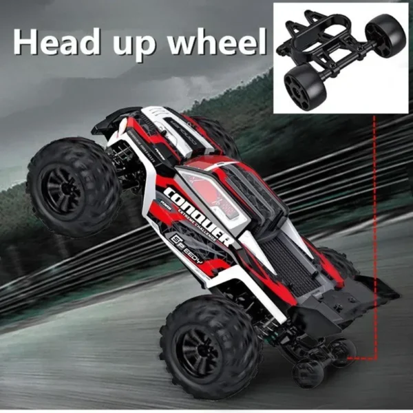 WLtoys 1:16 50km/h 4WD kaugjuhitav monsterauto laste mänguasi - Image 2