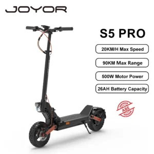 JOYOR S5 Pro 500W 48V 26Ah 20km/h 70-100km 10" elektriline tõukeratas