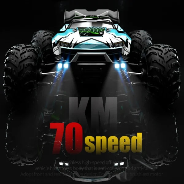 WLtoys 16101 Pro 1:16 75km/h 4WD RC auto - Image 2