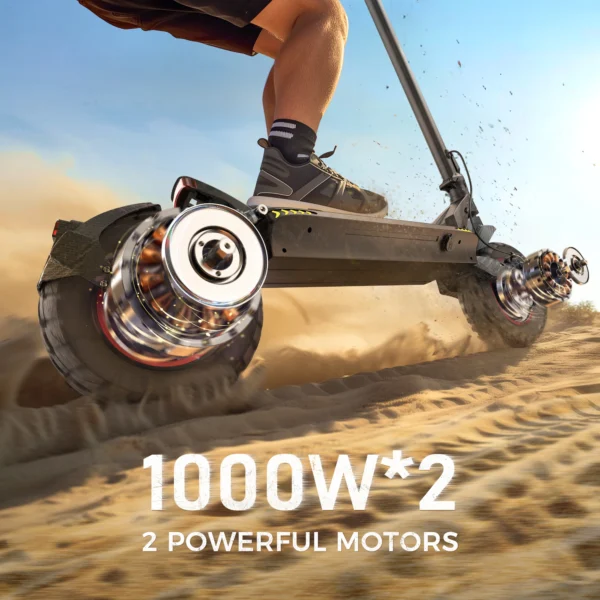 iScooter iX7 Pro 2000W 48V 17.5Ah 60km/h 70-80km 10" elektriline tõukeratas - Image 3