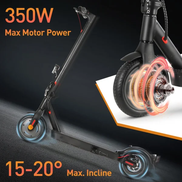 isinwheel e9 pro, E9Pro, 350W, 36V, 7.5Ah, 20km/h, 30km, 8.5" elektriline tõukeratas - Image 3