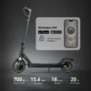 isinwheel S9 Pro 350W 36V 7.5Ah 25km/h 30km 8.5" elektriline tõukeratas - Image 5