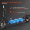 isinwheel E9TMax, E9TMax, 500W, 36V, 10Ah, 20km/h, 40km, 10" elektriline tõukeratas - Image 2
