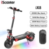 iScooter iX8 2400W 48V 20Ah 60km/h 65-70km 12" elektriline tõukeratas