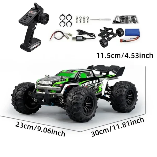 WLtoys 1:16 50km/h 4WD kaugjuhitav monsterauto laste mänguasi - Image 5