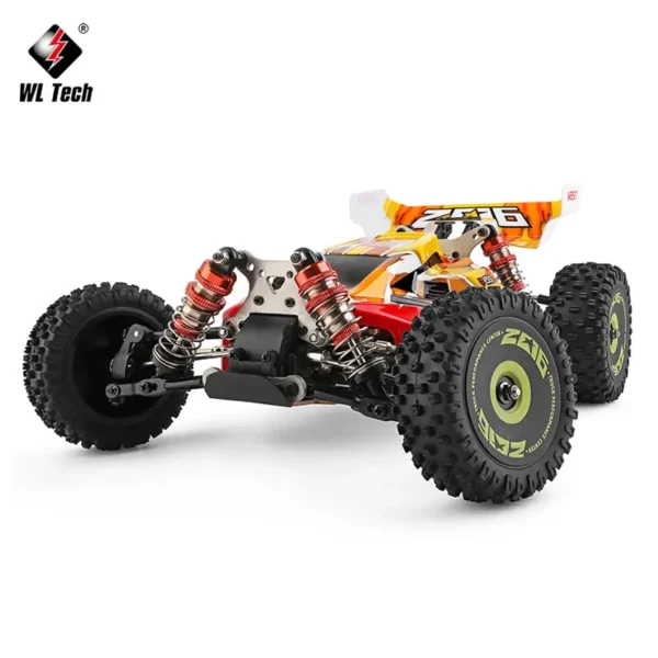 WLtoys WL-144010 V8 1:14 75Km/h 4WD RC drift auto kõrge kiirus off-road mänguasi - Image 3