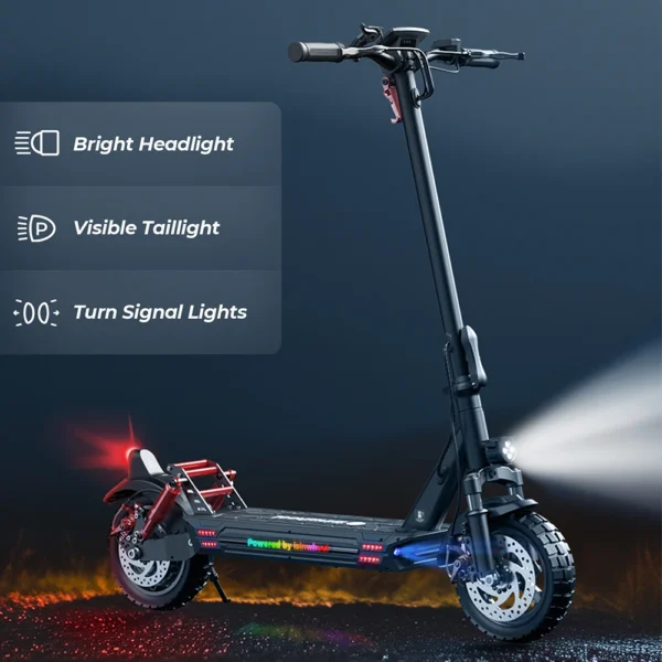 isinwheel GT1 800W 48V 10Ah 45km/h 45km 10" elektriline tõukeratas - Image 2