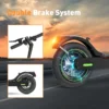 isinwheel S9 Pro 350W 36V 7.5Ah 25km/h 30km 8.5" elektriline tõukeratas - Image 6
