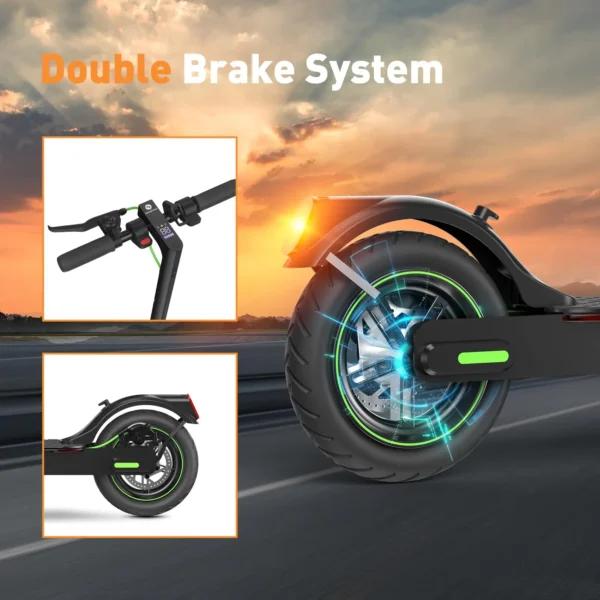 isinwheel S9 Pro 350W 36V 7.5Ah 25km/h 30km 8.5" elektriline tõukeratas - Image 6