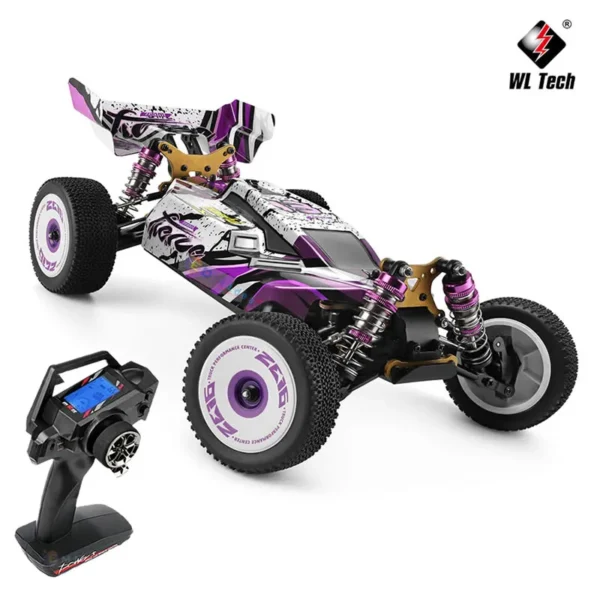 WLtoys 124007 124019 Pro 1:12 75KM/H 4WD RC puldiauto - Image 5