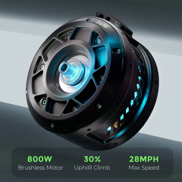 isinwheel GT1 800W 48V 10Ah 45km/h 45km 10" elektriline tõukeratas - Image 3