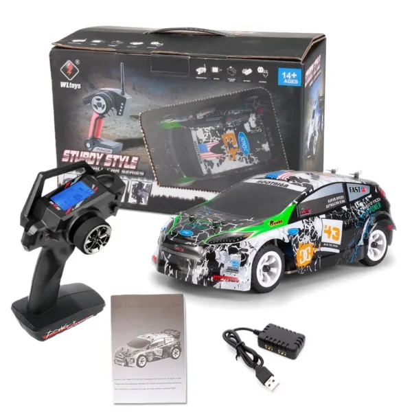 WLtoys K989 Pro 1:28 Mini 4WD RC kiirauto drifti mänguasi lastele - Image 3