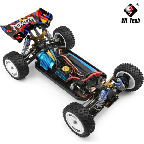 WLtoys 124007 1:12 brushless 4WD RC auto 75KM/H puldiauto poistele kingitus - Image 5