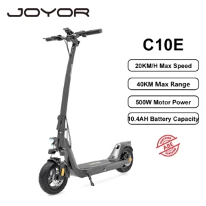 JOYOR C10E 500W 48V 10.4Ah 20km/h 30-40km 10" elektriline tõukeratas