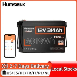 Humsienk 12V 314Ah 4019W 12.8V 314Ah - - - LiFePO4 aku