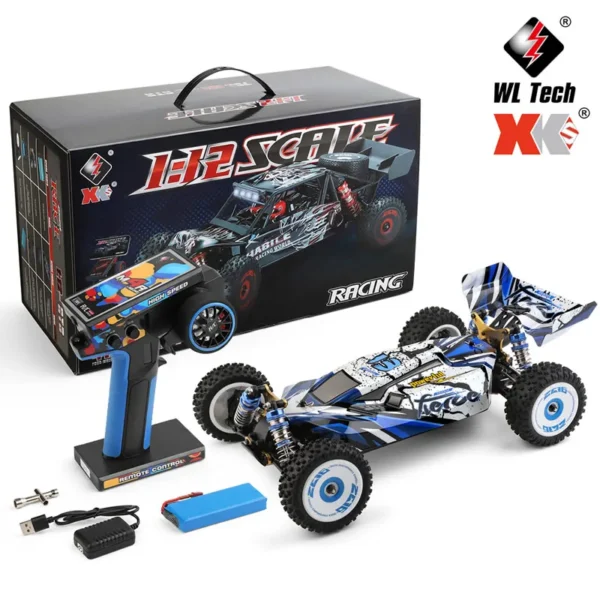 WLtoys WL-124017 1:12 75km/h 4WD RC drift auto  kids kingitus - Image 6