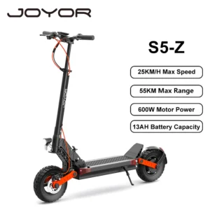 JOYOR S5-Z 600W 48V 13Ah 25km/h 40-55km 10" elektriline tõukeratas