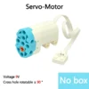 Servo motor blue