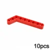 32271 Technic, Liftarm, Modified Bent Thick 1 x 9<span> - </span>32271-Red