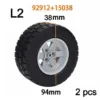Wheels and tires differ<span> - </span>92912-2Pcs