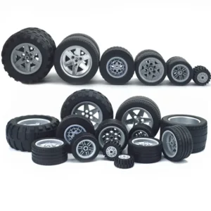 Wheels and tires differ