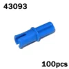100 pcs. Pins and connectors, various<span> - </span>43093-blue