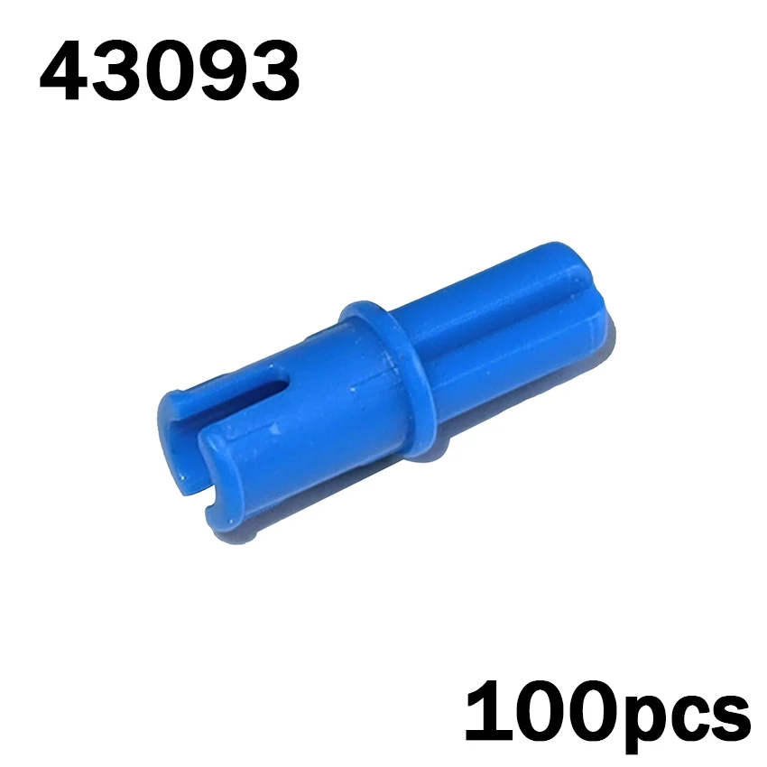 100 pcs. Pins and connectors, various<span> - </span>43093-blue