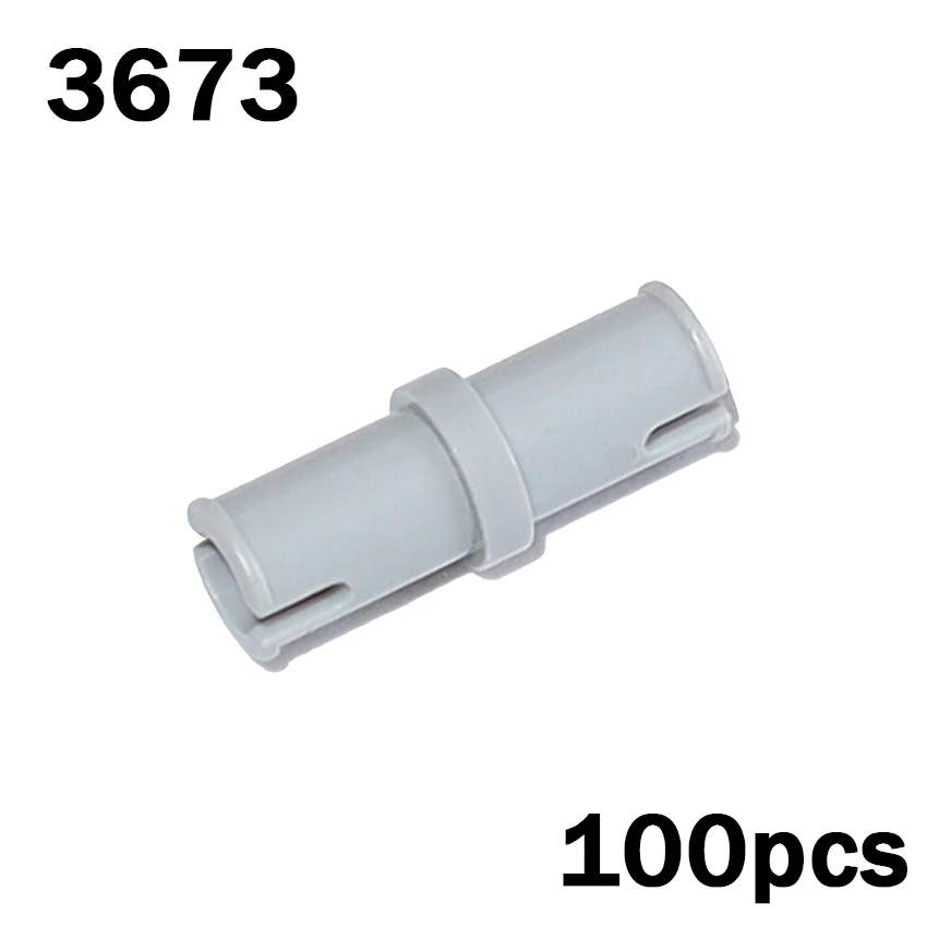 100 pcs. Pins and connectors, various<span> - </span>3673-light gray