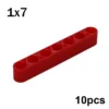 Beams of different lengths, 10 pcs<span> - </span>32524-red