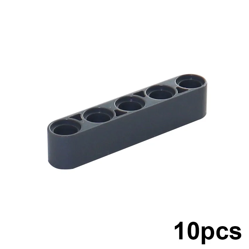Beams of different lengths, 10 pcs<span> - </span>32316-darkgrey