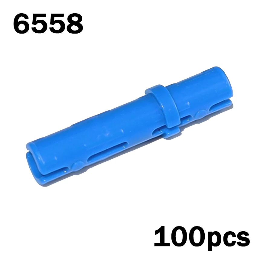 100 pcs. Pins and connectors, various<span> - </span>6558-blue