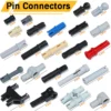 100 pcs. Pins and connectors, various