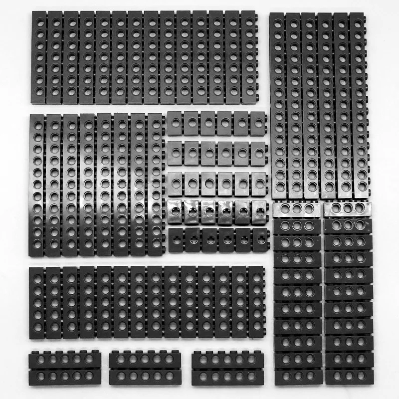 100 pcs Classic set, various beams<span> - </span>black 100pcs